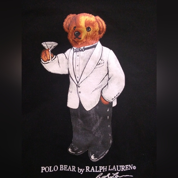 Polo Ralph Lauren Other - Polo Ralph Lauren Bear Shirt 👕 (Black)